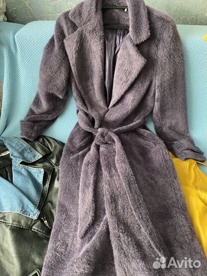 Пакетом Куртки кожаные женские и пальто 46 р