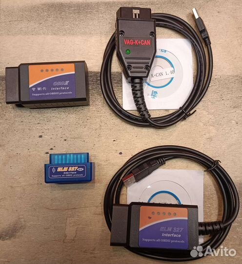 Сканер ELM327 V1.5 две платы