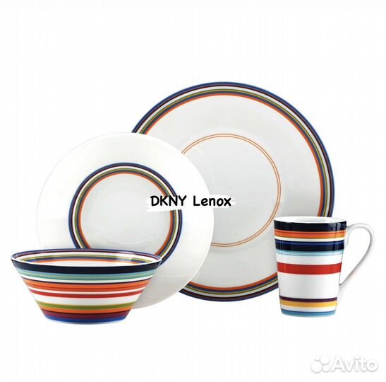 Новый набор столовой посуды dkny Lenox