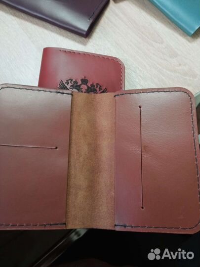 Обложка на passport кожа