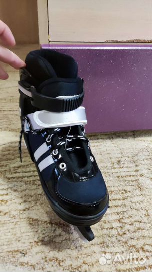 Коньки детские раздвижные 35 38