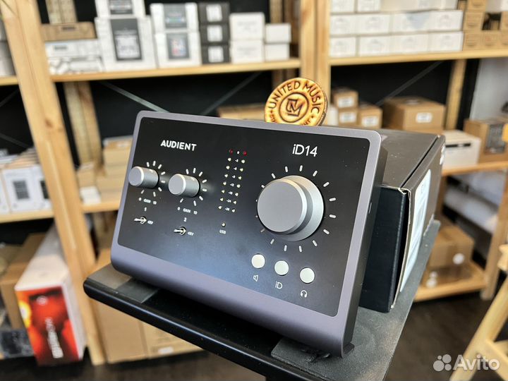 Аудиоинтерфейс Audient iD14 mkii в Наличии