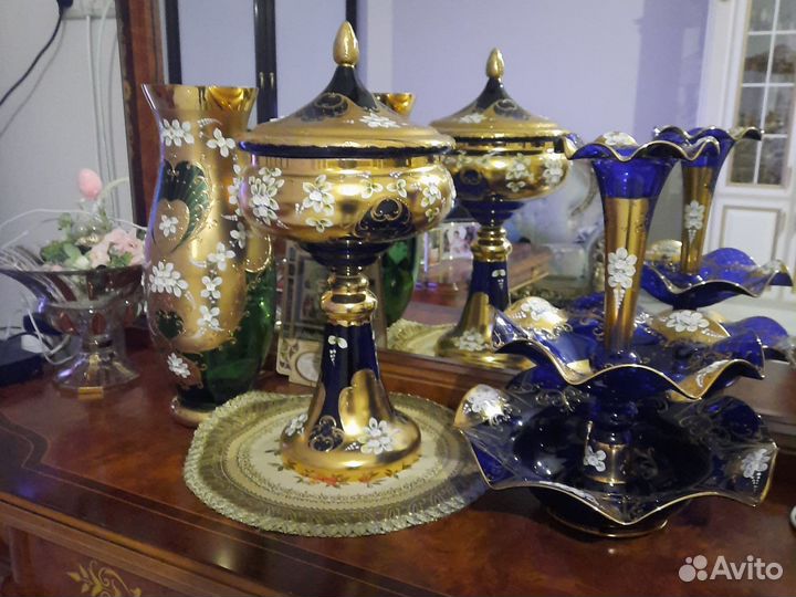 Вазы Чешская Богема