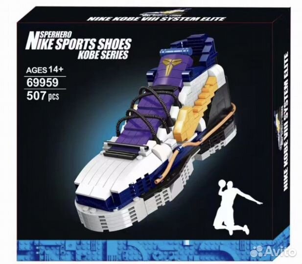 Лего Кроссовок Найк Nike Kobe Bryant Jordan NBA 69