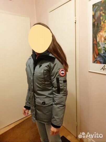 Женская зимняя куртка (пуховик) Canada Goose S-M