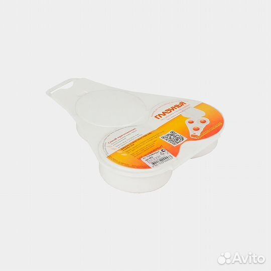 Контейнер для приготовления 3 яиц в свч глазунья