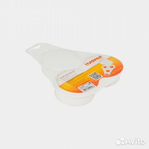 Контейнер для приготовления 3 яиц в свч глазунья