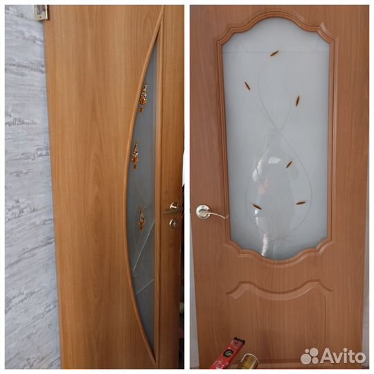 Дверь в туалет или ванная и межкомнатная