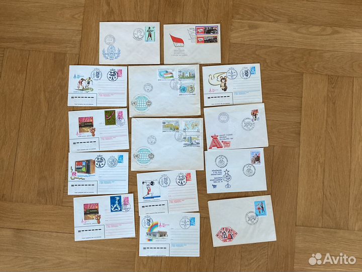 Почтовые марки, блоки