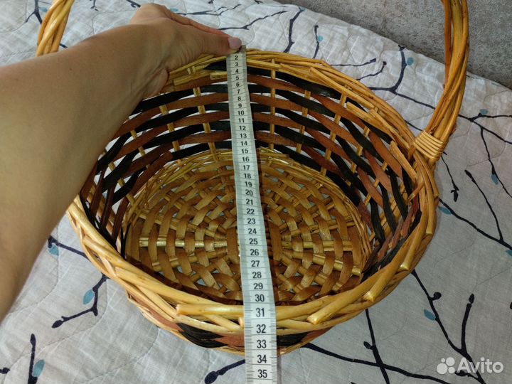 Корзина плетеная