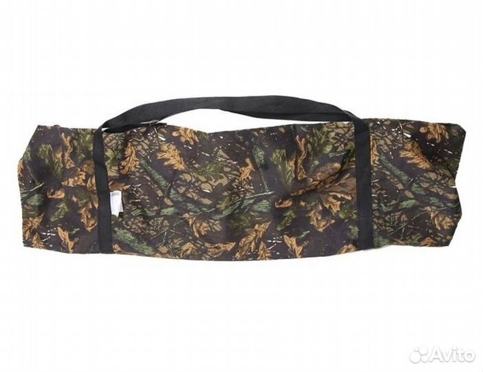 Широкая раскладушка для рыбалки 190х75х45 см новая