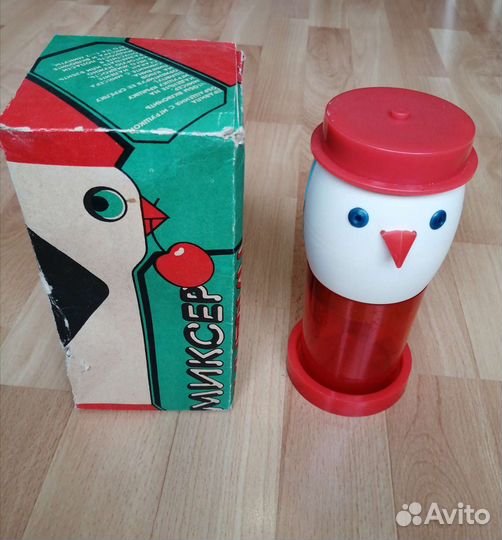 Миксер пингвин детский ретро