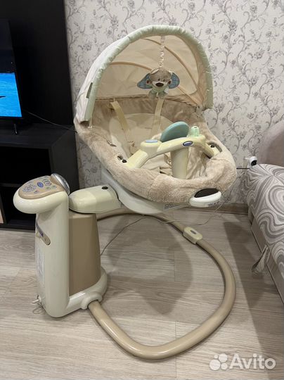 Детские электронные качели graco