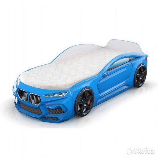 Детская кровать-машина 3D-дизайн Romeo