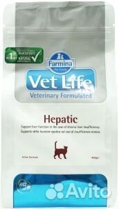 Корм для кошек сухой Hepatic VetLife