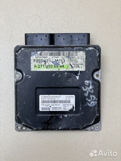 Блоки управления двигателем Mercedes W203/W211