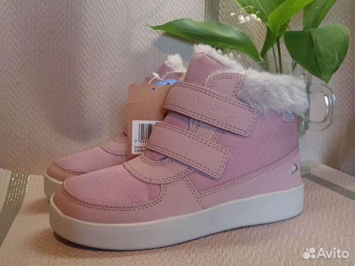 Ботинки Viking для девочки 33р