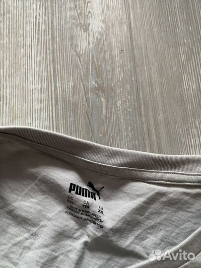 Футболка Puma с лампасами (XXL) оригинал