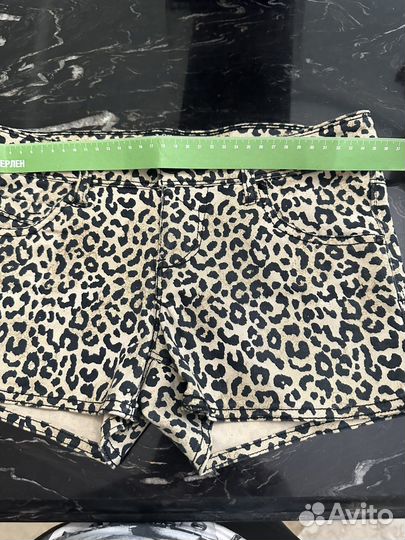 Леопардовые шорты