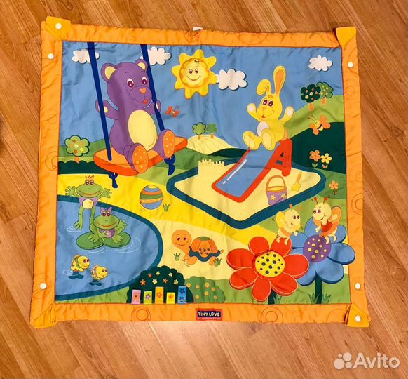 Развивающий коврик 3 штуки