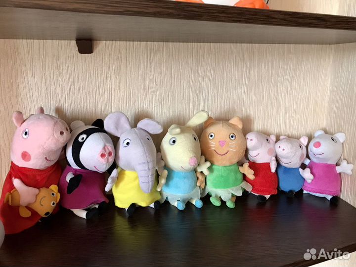 Мягкие игрушки, детские рюкзак, сумка Peppa Pig Св