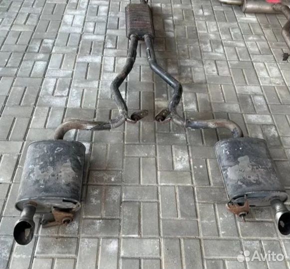 Глушитель на форд мустанг 2,3 экобуст