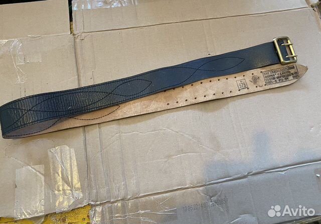 Ремень кожаный офицерский Казань 2003 год