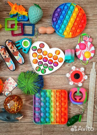 Игрушки антистресс, планеты, лошадки, космос