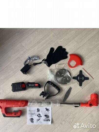 Триммер садовый аккумуляторный новый