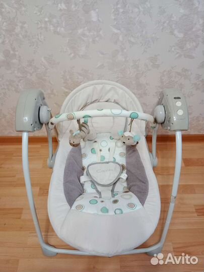 Детские автоматические качели