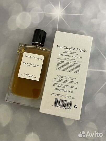 VAN cleef Orchidee Vanille Оригинал