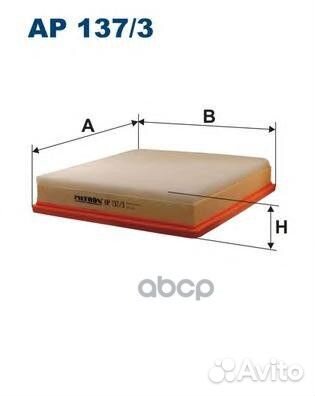 Фильтр воздушный renault AP1373 Filtron