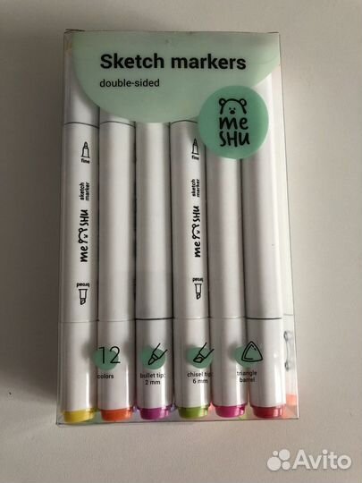 Маркеры для скетчинга Meshu