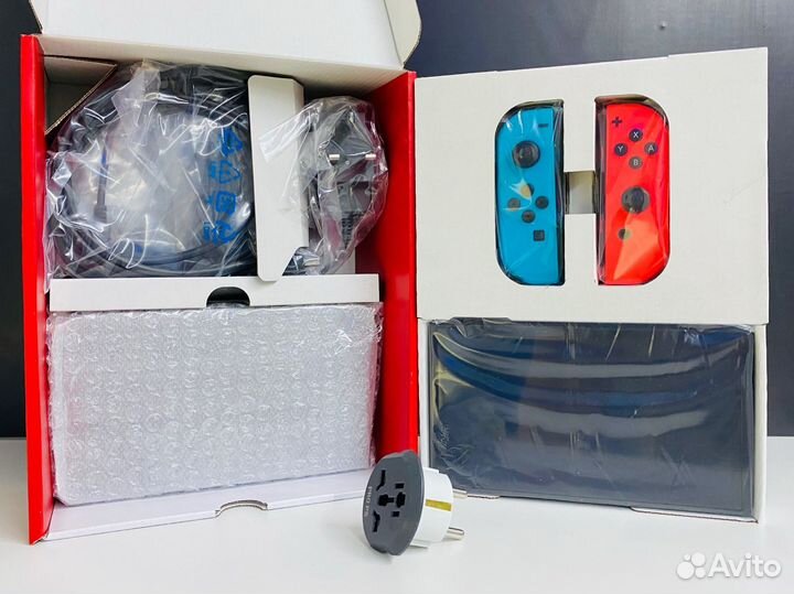 NEW Nintendo Switch oled Прошитый + 128gb