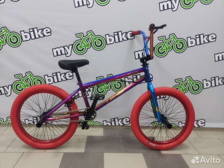 Новый бмх на промах руль крутится на 360