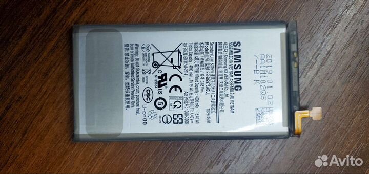 Батарея на samsung 10+