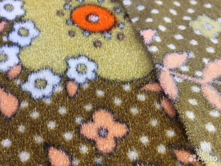 Ворсолан отрез ткани СССР