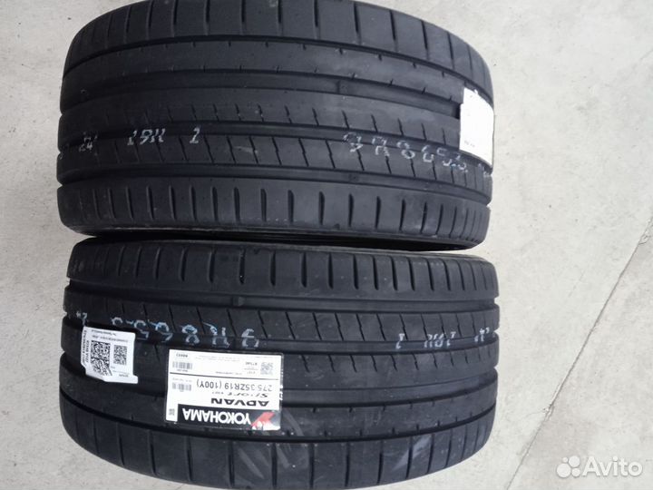 Yokohama Advan Sport V107 245/40 R19 и 275/35 R19 98Y