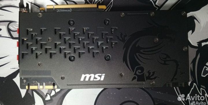 Видеокарта от MSI gtx 1080 8gb