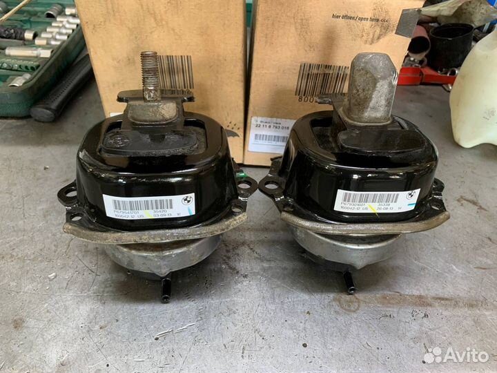 Подушка двигателя Bmw X5 E70 LCI N57D30A 2012