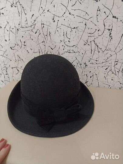 Шляпа фетровая женская