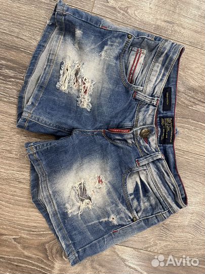 Шорты dsquared2 джинсовые