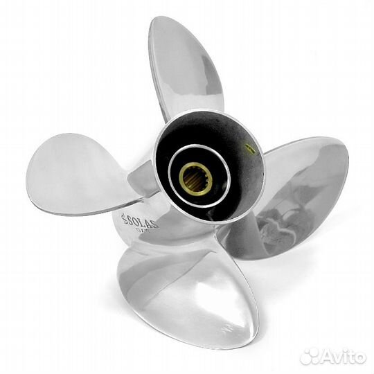 Гребной винт Tohatsu 60 70 75-120 4-лопасти нерж