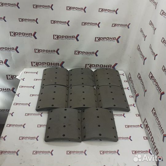 Накладки тормозные, комплект Scania