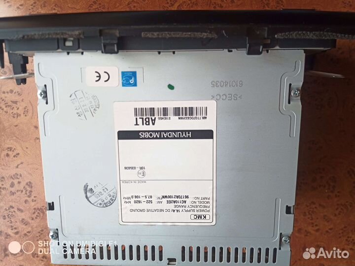 Магнитола kia ceed jd