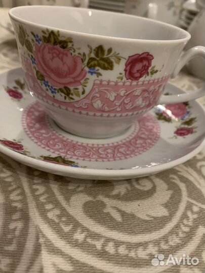 Чашка с блюдцем лфз и другое