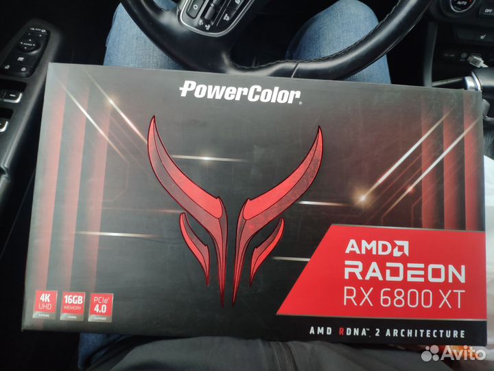 Видеокарта amd radeon rx 6800 xt