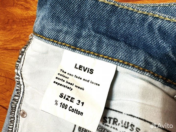 Шорты джинсовые Levis 501