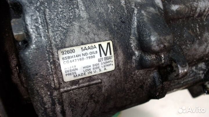 Компрессор кондиционера Nissan Murano 2014, 2016