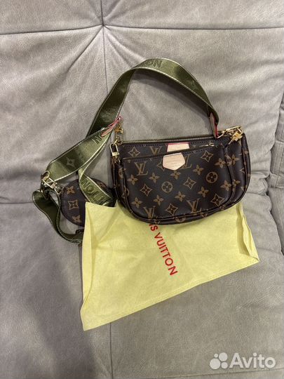 Сумка lv через плечо